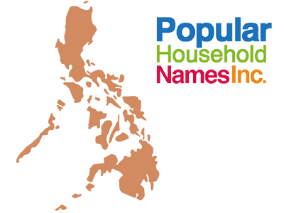 菲律賓/POPULAR HOUSEHOLD NAMES INC.